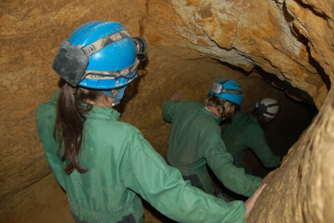 Adventure Caving Tour in Budapest