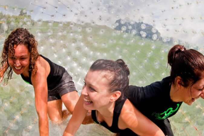 ZORB Inflatable Ball Rides in Rotorua