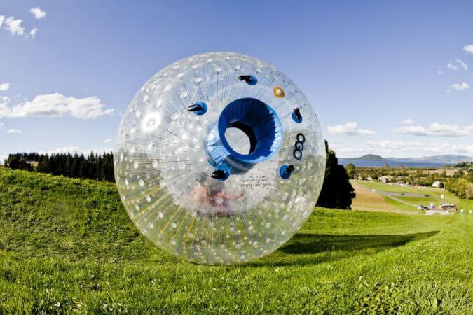 ZORB Inflatable Ball Rides in Rotorua