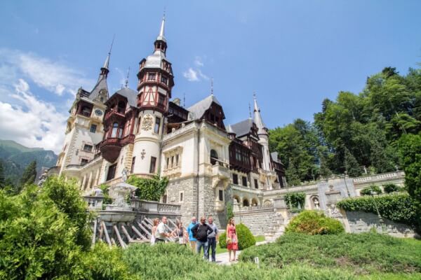 Embark on a journey to the Carpathian Mountains and southeastern Transylvania to visit Peles Castle